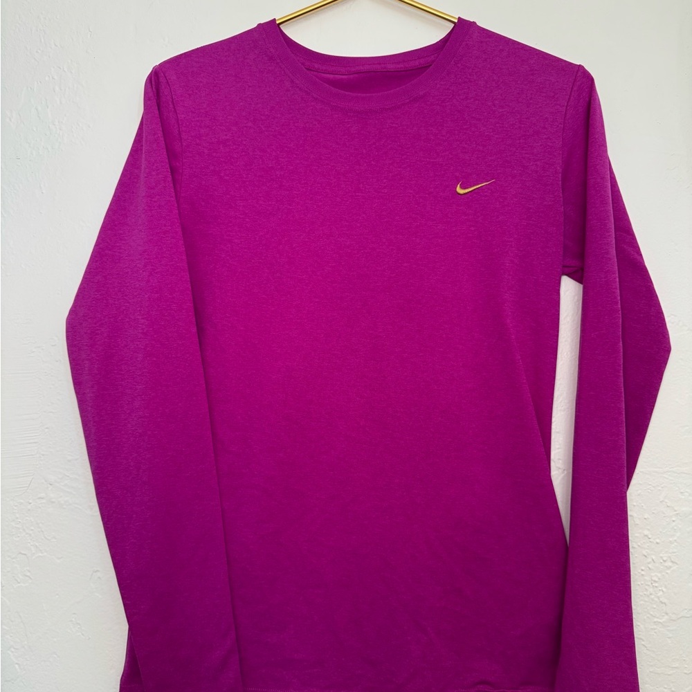 Nike Purple Long Sleeve Shirt